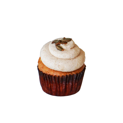 Pumpkin Spice Seasonal Cupcake (6-Pack)