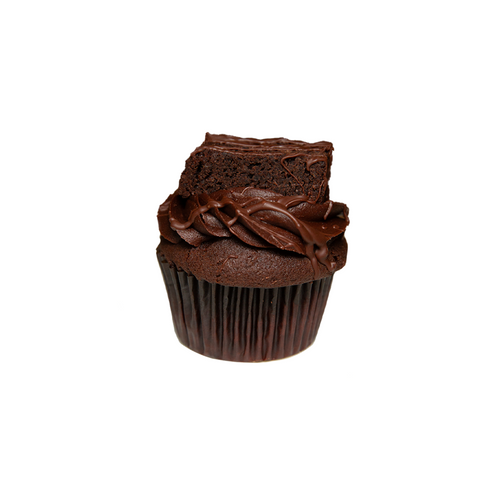 Fudge Brownie Seasonal Cupcake (6-Pack)